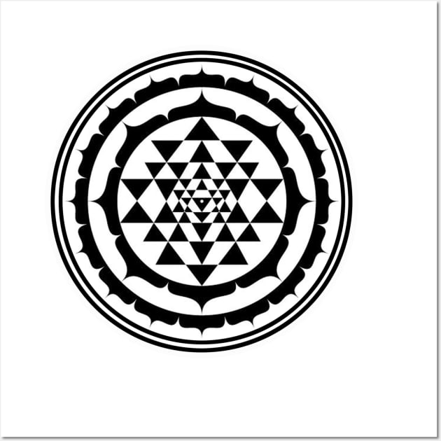 Yantra Wall Art by Lazrartist